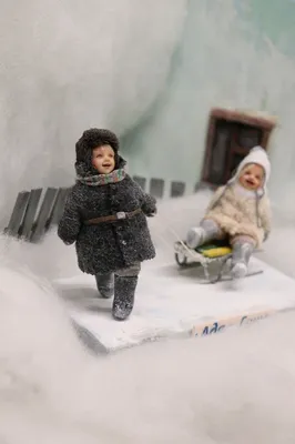 дети зимой играют детские игры, Холодный, друг, снегопад фон картинки и  Фото для бесплатной загрузки