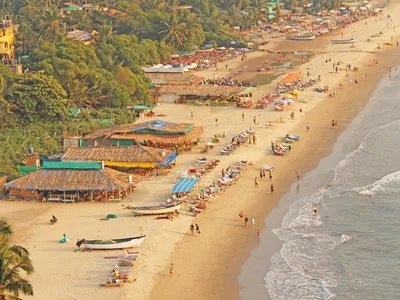 Пляжи Гоа 2024: пляжи Северного и Южного Гоа, тусовочные, семейные,  уединенные. Фото пляжей, отзывы, карта на Туристер.Ру.