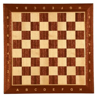 Деревянная шахматная доска складная среднего размера (43x43 см) купить