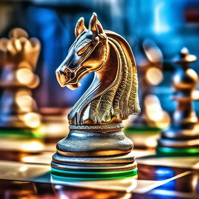 Фигурка декоративная Шахматный конь, L 14 W11 H27 см купить оптом (312656)  | REMECOCLUB.RU