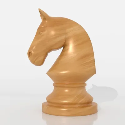 Шахматы (Конь) (керамика), 24x9,5см