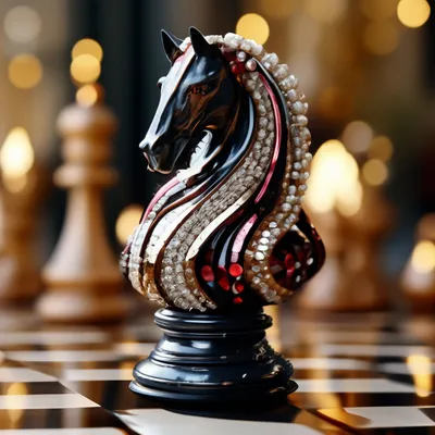 Купить Фигура «Шахматный конь» - F2260-G в Казани | Диалог Поволжье