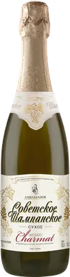 Шампанское Chateau Tamagne Российское белое полусладкое, 750мл - купить с  доставкой в Москве в Перекрёстке
