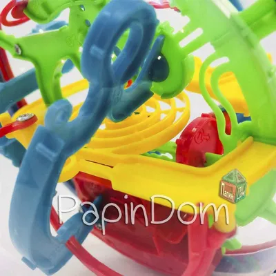 Купить Пластиковый портативный катящийся шар-лабиринт, ранняя  образовательная 3D-игра с пальмовым лабиринтом, забавные игрушки | Joom