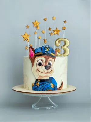 Щенячий патруль торт | Paw patrol birthday cake, Paw patrol cake, Paw cake