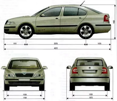 Skoda Octavia - технические характеристики автомобилей Шкода Октавия:  габариты, салон, двигатели