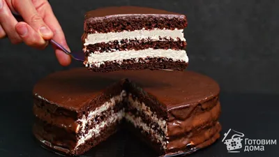 Торт \"Шоколадный торт с вафлями\" с доставкой по Москве | Пироженка.рф