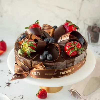 Карамельно-шоколадный торт – HomeBaked