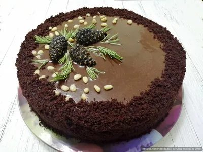 Шоколадный торт для сладкоежки 24123421 стоимостью 5 250 рублей - торты на  заказ ПРЕМИУМ-класса от КП «Алтуфьево»