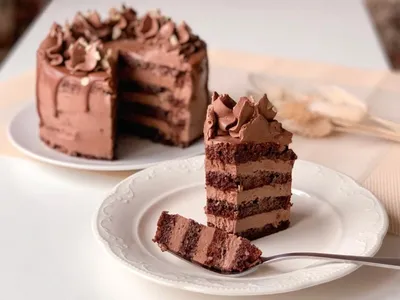 Торт \"Шоколадный торт с топпером\" с доставкой по Москве | Пироженка.рф