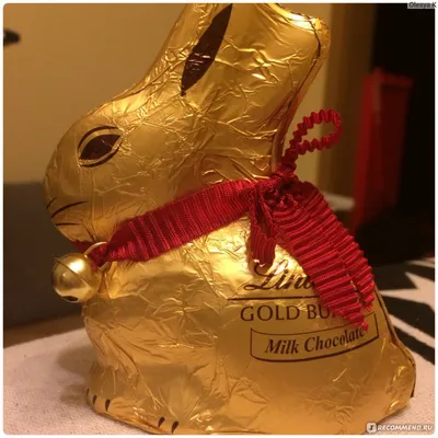 Шоколадный заяц LINDT Gold Bunny, 100 г с доставкой по Новосибирску.  Гипермаркет МЕГА-Гастроном.