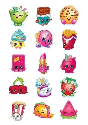 Shopkins Season 5, пятый сезон. Полный список персонажей