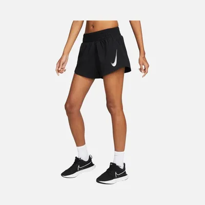 Шорты компрессионные Nike PRO WOMEN'S 3\" TRAINING SHORTS, цвет: черный,  NI464EWDXSQ4 — купить в интернет-магазине Lamoda