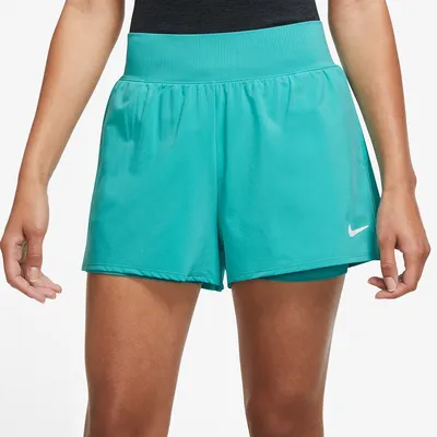 теннисные шорты женские Nike Pro 3\" Short white/black/black. TennisMaster |  TennisMaster