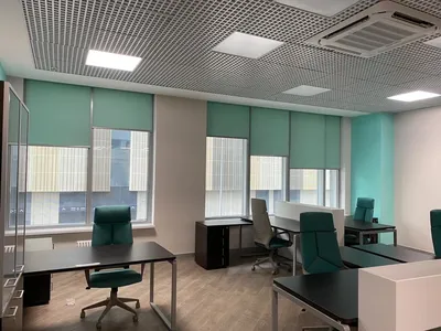 Рулонные шторы в офисе IT-компании — ARTE BRAVO