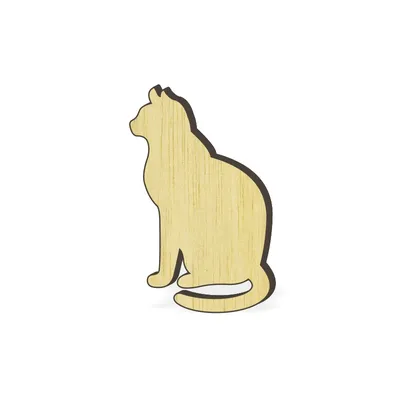 Силуэт кошки, на силуэте кошки …» — создано в Шедевруме
