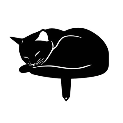 Раскраска Силуэт кошки | Раскраски антистресс Кошки. Сложные раскраски с  кошками для взрослых.