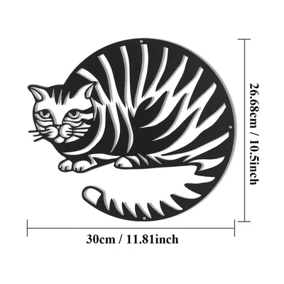 Силуэт черной кошки » maket.LaserBiz.ru - Макеты для лазерной резки