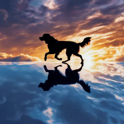 Силуэт Собака Человек На Закате Со - Бесплатное фото на Pixabay - Pixabay