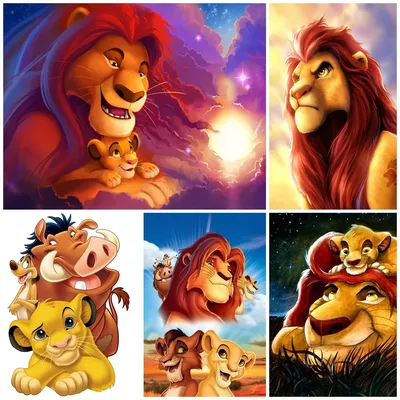 Симба плюшевая игрушка - Король лев от Дисней