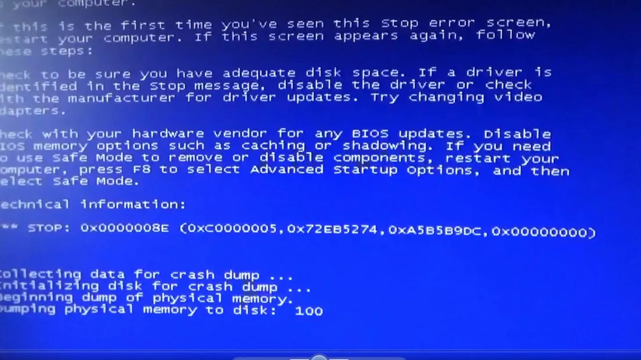 Синий экран. Экран смерти. Черный экран смерти. Синий экран смерти Windows 7.