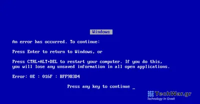 Синий экран смерти – BSOD | Helpcomputer