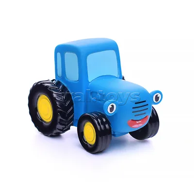 Раскраска Синий Трактор аккуратно крадётся распечатать или скачать