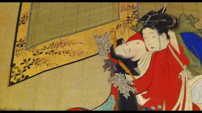 Сюнга— эротические гравюры укиё-э. Антикварная японская гравюра YUGEN Москва
