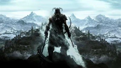 Skyrim Wall Canvas - Explore The Vast Landscape | The Force Gallery