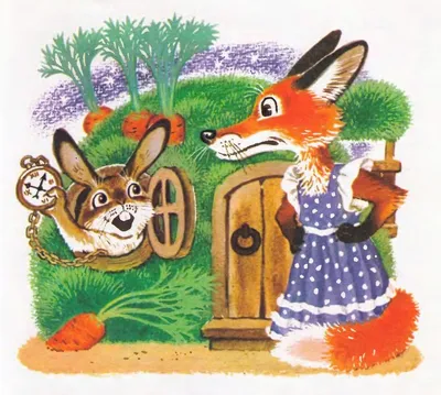 Сказка лиса и заяц с картинками фотографии