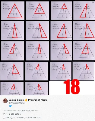 Начнем неделю с головоломки. Посчитайте, сколько треугольников изображено  на картинке. Ответы пишите в комментарии!.. | ВКонтакте
