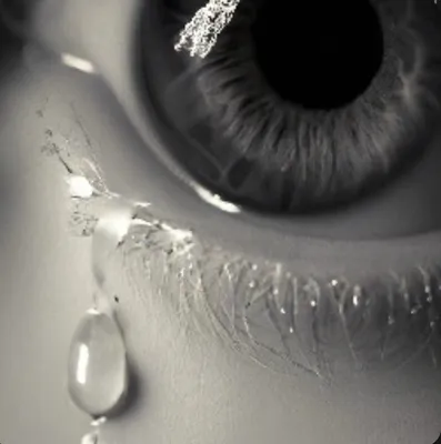 Глаза наполненные слезами, слезы …» — создано в Шедевруме