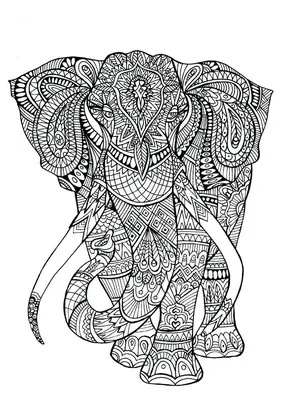 Раскраски Раскраска Раскраска Слоны Раскраска Раскраска слонов из  мультфильма Маугли слон, скачать распечатать раскраски.