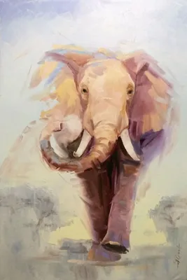 Aleksandr Bolshakov | Слон (2018) | Available for Sale | Купить картину на  ArtsLand