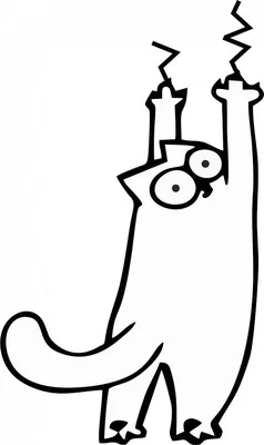 Рисунки котята милые и смешные для срисовки - подборка картинок