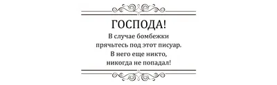 Нельзя тупо следовать всем вывескам и указаниям. Если на двери туалета  табличка «На себя», всё рав / anon / картинки, гифки, прикольные комиксы,  интересные статьи по теме.