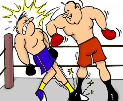 Смешные картинки про бокс