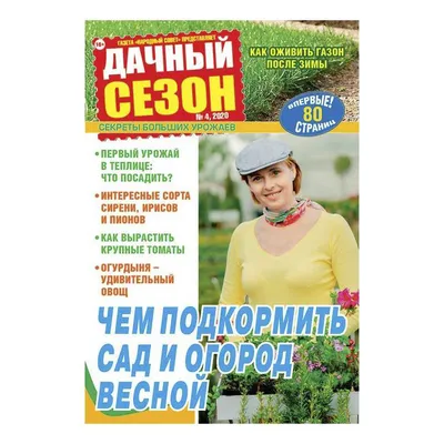 Журнал Дачный сезон Советы читателей - отзывы покупателей на маркетплейсе  Мегамаркет | Артикул: 100036680616