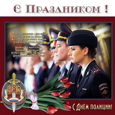 День полиции (милиции) 2019 прикольные поздравления с днем полиции - лучшие  поздравления в категории: Открытки Профессиональные праздники (4 фото, 2  видео) на ggexp.ru