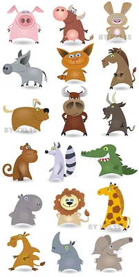 Забавные рисунки животных (43 фото)
