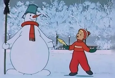 Смотреть мультфильм Снеговик-почтовик 1955 года онлайн в хорошем качестве  720p