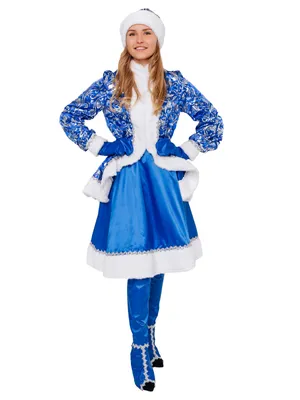 Снегурочка с кокошником — карнавальный костюм для взрослого оптом ТМ Алиса