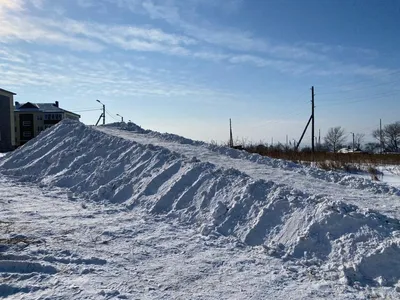 Снежная горка рисунок - 63 фото