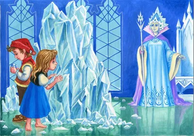 Путешествие в сказку «Снежная королева» | Мир дошколят