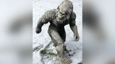 Снежный человек йети ,белый и …» — создано в Шедевруме