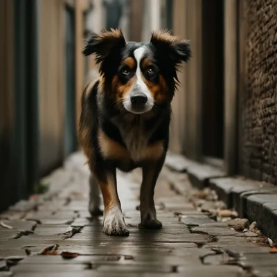 Собака сутулая, 4к» — создано в Шедевруме