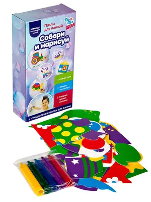 Собери и нарисуй Развивающие игрушки для малышей Pic'nMix - купить с  доставкой по выгодным ценам в интернет-магазине OZON (180558215)