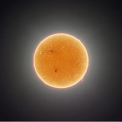 Цвет солнца в космосе - 65 фото