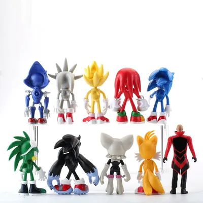 Коллекционный набор фигурок игрушки Соник Бум Sonic the Hedgehog 10 шт  (ID#1760044913), цена: 1200 ₴, купить на Prom.ua