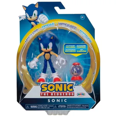 Игровая фигурка Sonic the Hedgehog классический Соник, с артикуляцией, 6 см  (40687i-RF1) купить в Киеве, Украине | MAUDAU: цена, отзывы, характеристики